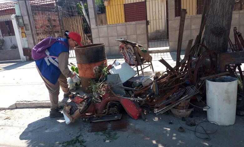 Orán retira 232 toneladas de residuos en una jornada de descacharrado