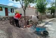 Guachipas inicia obras para prevenir inundaciones en el barrio Luján