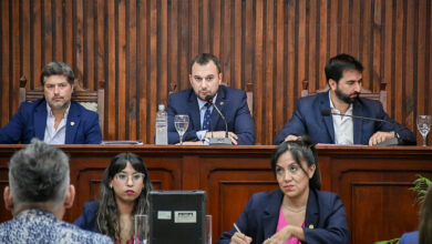 Sesión del Concejo Deliberante.