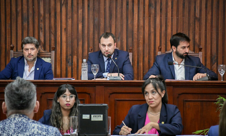 Sesión del Concejo Deliberante.