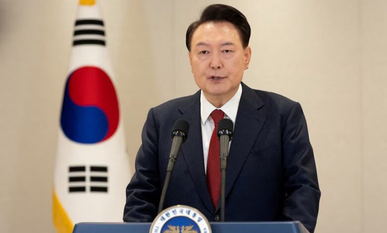 Yoon Suk Yeol, presidente de Corea del Sur (The Presidential Office/Handout via REUTERS)