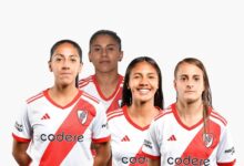 Las futbolistas detenidas en River.