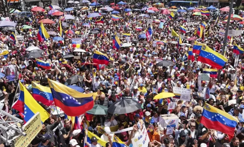 Venezolanos protestan en todo el mundo exigiendo justicia contra Maduro