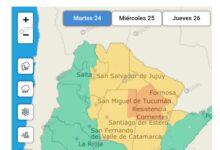 El Servicio Meteorológico Nacional alerta sobre el clima para Navidad