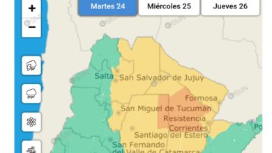 El Servicio Meteorológico Nacional alerta sobre el clima para Navidad
