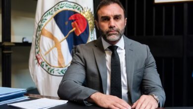 El jefe de La Libertad Avanza en el Senado, Ezequiel Atauche (Adrián Escandar)