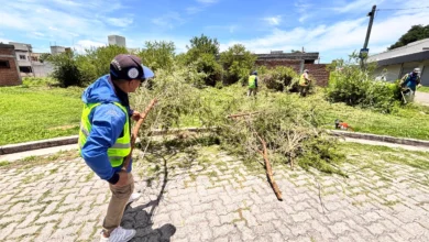 Se acondicionó un terreno baldío en mal estado en el barrio Santa Laura  
