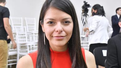 La diputada María Emilia Orozco