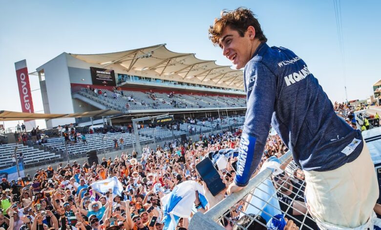 Franco Colapinto logró sumar 5 puntos a bordo de su Williams en sus primeras nueve carreras en la Fórmula 1 (Williams Racing)