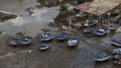 Efectos del oleaje anómalo en el norte del Perú. Foto: Agencia Andina