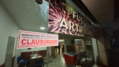 El local clausurado.