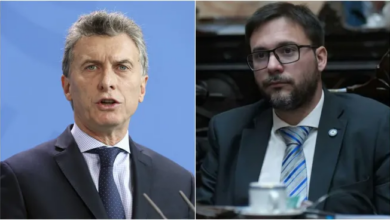 Mauricio Macri y Oscar Agost Carreño.