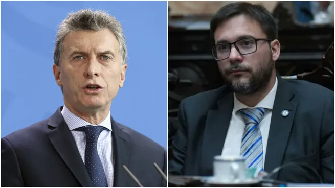 Mauricio Macri y Oscar Agost Carreño.