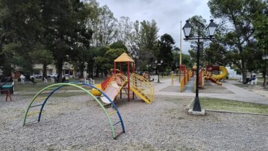 La Municipalidad inicia obras de mantenimiento en plaza Evita 