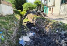 La limpieza del canal.