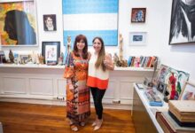 Soledad Troyano, dirigente justicialista salteña, con Cristina Fernández.