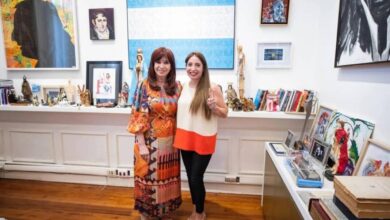 Soledad Troyano, dirigente justicialista salteña, con Cristina Fernández.