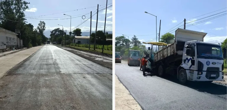 El tramo de la ruta 51 recuperado.