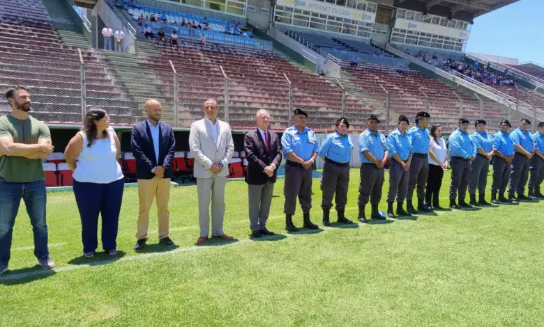Se desarrolló un encuentro deportivo con los privados de la libertad en el Martearena