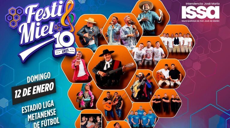 El "Festi Miel" cumple diez años y los metanenses lo celebran a lo grande