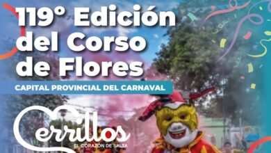 Cerrillos se prepara para vivir una nueva edición de su tradicional Corso de Flores