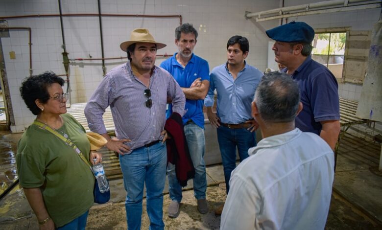 Visita del matadero.