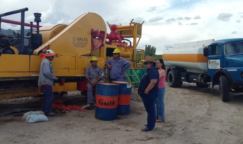 San Carlos avanza en la obra de agua potable y busca soluciones para los parajes