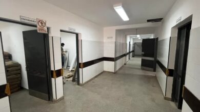 Las obras en el Hospital Joaquín V. González están en la fase final