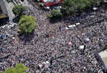 La movilización opositora en Venezuela. Foto: Reuters