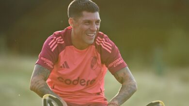 Enzo Pérez volvió a River. Foto: Olé