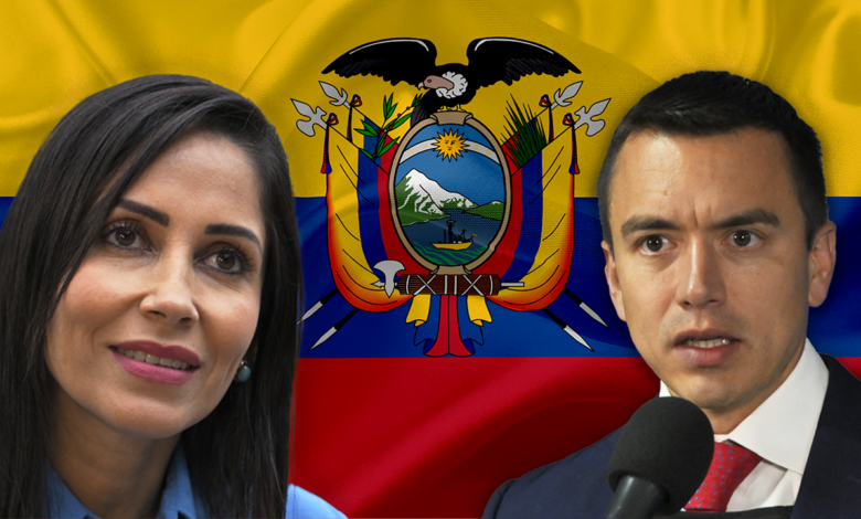 Noboa y González lideran tras debate presidencial en Ecuador