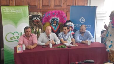 Presentación del Carnaval en Cerrillos. Foto: Nuevo Diario