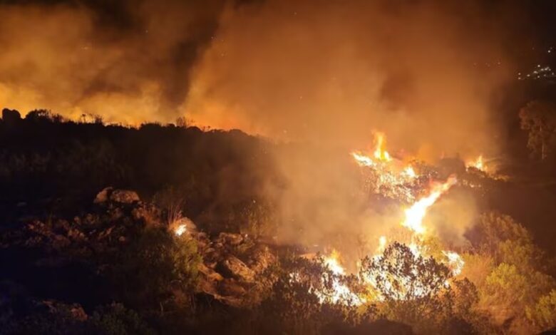 Una de las zonas afectadas es el Cerro de la Cruz (Foto: Portal El Eco)