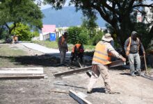 Avanzan las obras de las nuevas ciclovías sobre la ruta 28