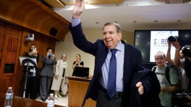 El líder opositor venezolano Edmundo González