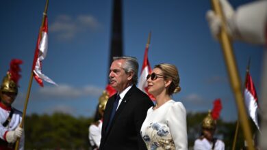 Yañez fue denunciada por Fernández por unas llamadas en el mes de noviembre (EFE/Andre Borges)
