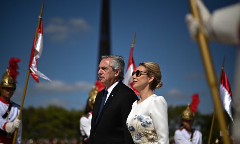 Yañez fue denunciada por Fernández por unas llamadas en el mes de noviembre (EFE/Andre Borges)