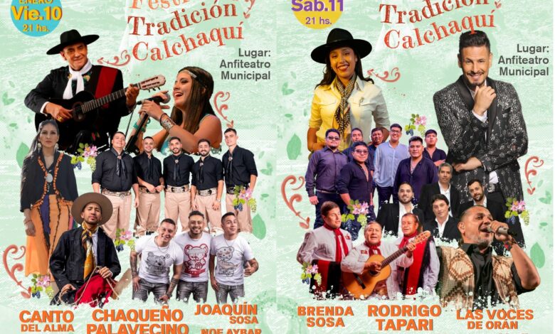 achi se viste de fiesta en la 12° edición del "Festival de la Tradición Calchaquí"