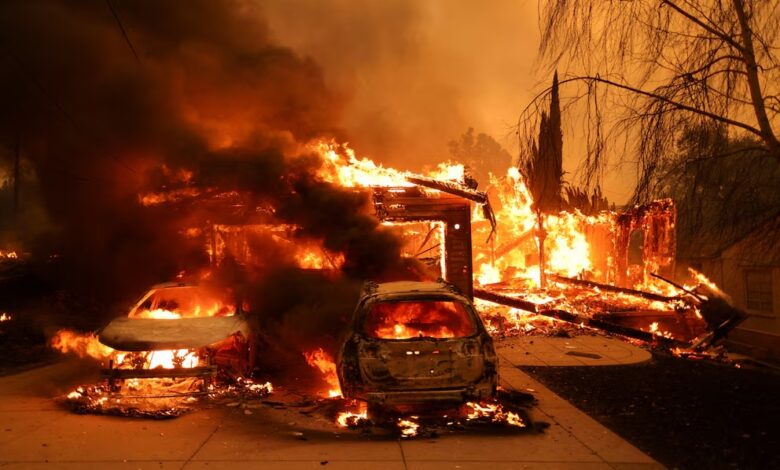 La devastación de este incendio marcará un antes y un después en la historia de Los Ángeles. (REUTERS/David Swanson)