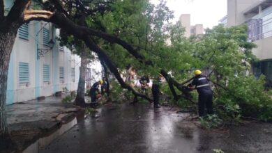 El sistema de Emergencias 105 registró seis incidentes durante la tormenta