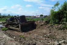 Se efectuó la limpieza del acceso al canal pluvial Velarde
