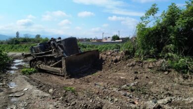 Se efectuó la limpieza del acceso al canal pluvial Velarde