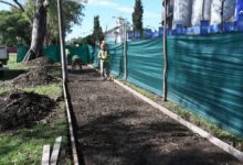 El municipio inició obras de recuperación en el parque 20 de Febrero