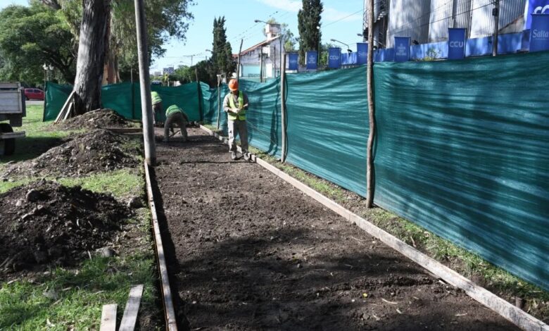 El municipio inició obras de recuperación en el parque 20 de Febrero