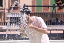 La semana comienza con altos valores de temperatura que alcanzarán picos de 37° C