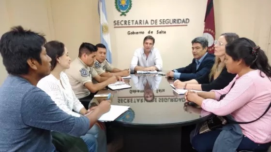 Se decidió que el Ministerio de Seguridad participará de manera regular en las reuniones de la Mesa de Gestión de Santa Victoria Este. Foto: Gobierno de Salta