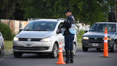 Controles de tránsito en Salta.