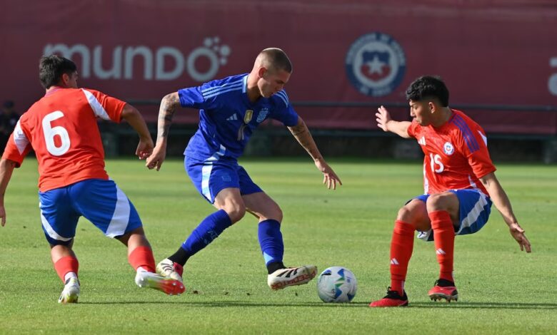 La Selección Sub 20 venció a Chile. Foto: Infobae