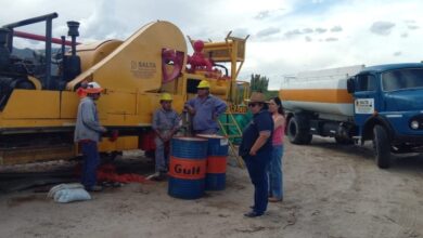 San Carlos avanza en la obra de agua potable y busca soluciones para los parajes