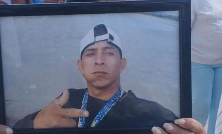 Fernando Gómez, asesinado en diciembre por Gendarmería Nacional.